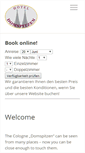 Mobile Screenshot of hotel-domspitzen.de